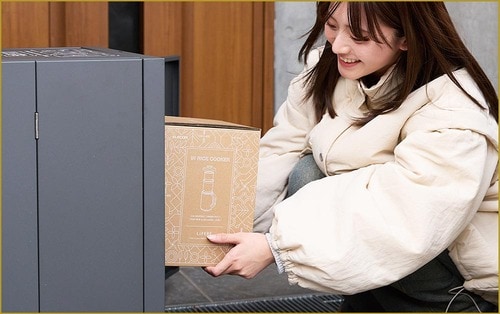荷物が取りやすい! 折りたたみ式宅配ボックスおすすめ イメージ