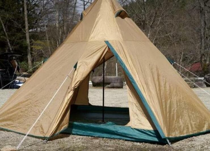 【キャンプ】初心者向け！「コールマン」のティピーテントは快適機能が満載です