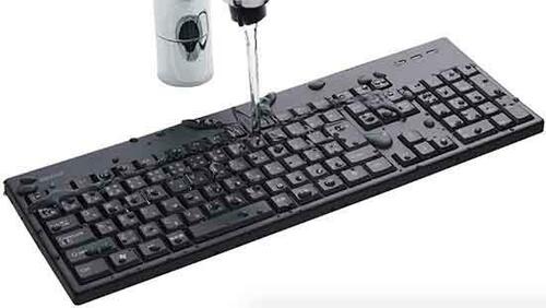 使いやすさもコスパもGOOD！丸洗いできる有線キーボード イメージ