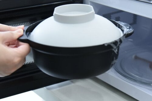 19位: &NE「らくチン!レンジ鍋 Recopo レコポ」 料理家が選ぶ電子レンジ炊飯器おすすめ イメージ2