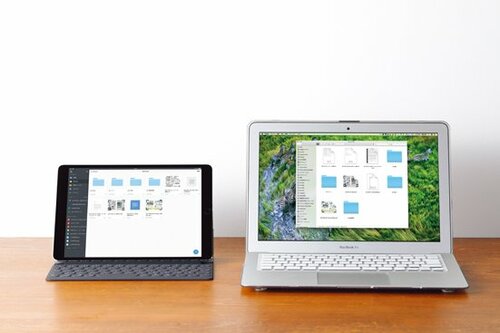 理由②「USBとかもう使わない」くらいにデータの受け渡しがラク イメージ