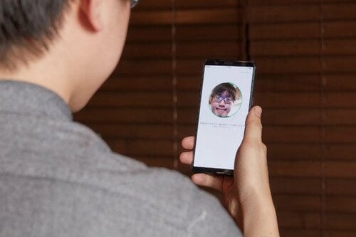 Face IDさながらの顔認証超高速で快適です イメージ