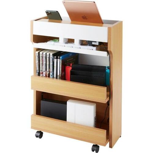 配線もルーターも小物もスッキリ片付く！ 「ケーブルボックス」 イメージ