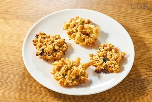 トースターで簡単クッキーに グラノーラおすすめ イメージ