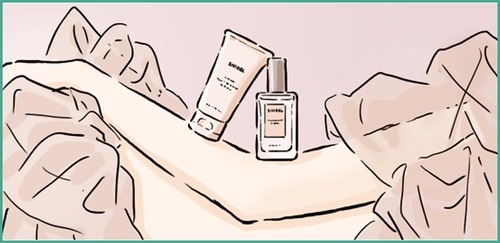 ふんわりといい香りが漂うヘアフレグランス