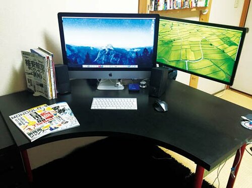 好みに合わせて脚が選択できるコーナーテーブルがイチ押し