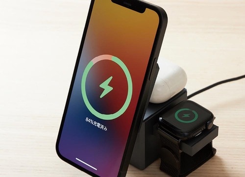 Qi充電 3in1ワイヤレス充電器おすすめ イメージ