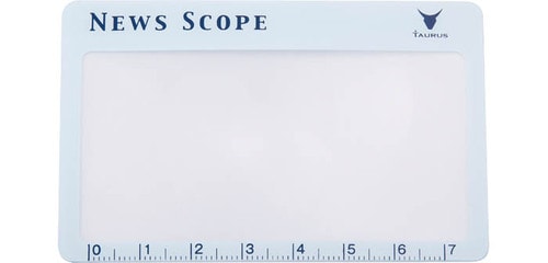 定規:手帳:拡大:松川産業:NEWS SCOPE:カード