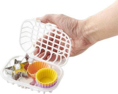 食洗機で小物が洗えるセリア「食洗機用小物カゴ2P」 イメージ2