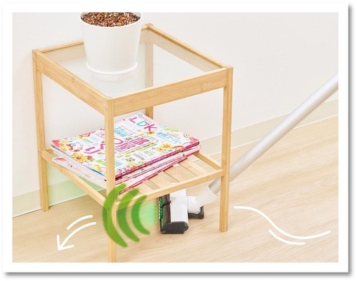 小回りが利いてゴミを逃さない！ コードレス掃除機おすすめ イメージ