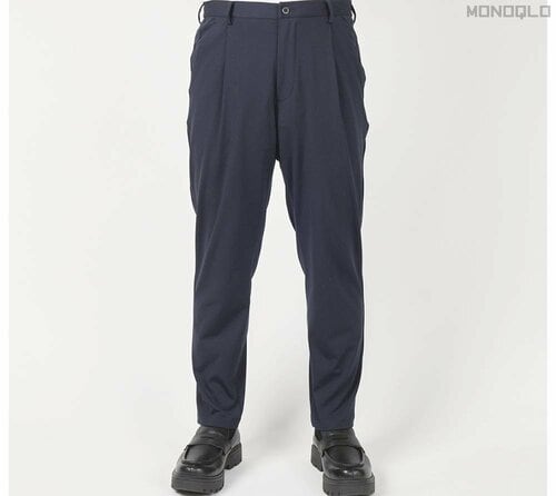 【見た目】足がすらっと細く見える メンズスラックスおすすめ イメージ