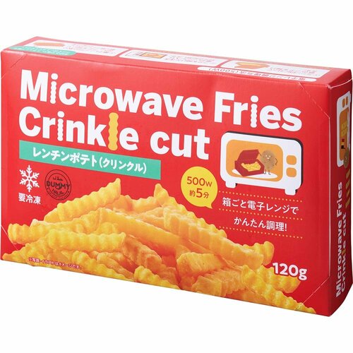 冷凍ポテトおすすめ 神戸物産 レンチンポテト(クリンクル) イメージ