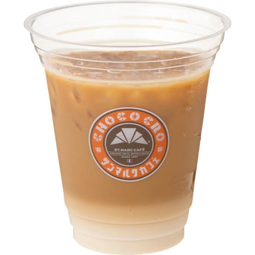 サンマルクカフェ:アイスカフェラテ S:飲料
