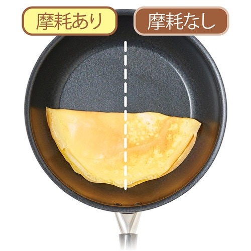 ビタクラフト「カーペンター ウォックパン 24cm」の耐久性テストの様子