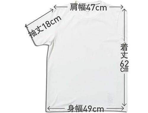 【Ｂ評価】ドライEXはスポーツ時は快適そう  ユニクロ無地Tシャツおすすめ イメージ