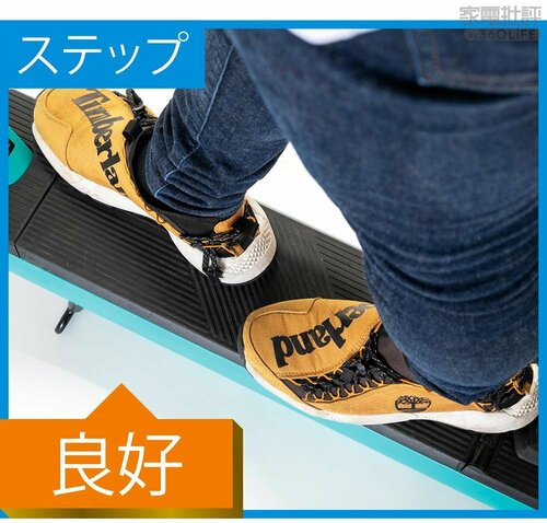 ここがスゴい!:ステップが広いので安定性が高い! 電動キックボードおすすめ イメージ
