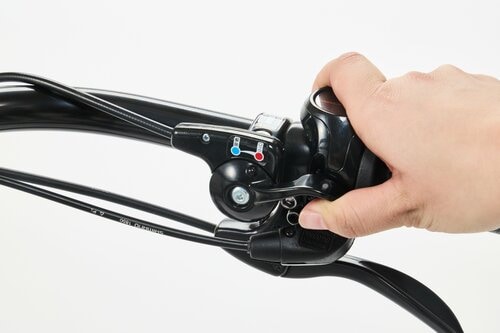 ハンドルロックは自動でかからない 電動アシスト自転車おすすめ イメージ