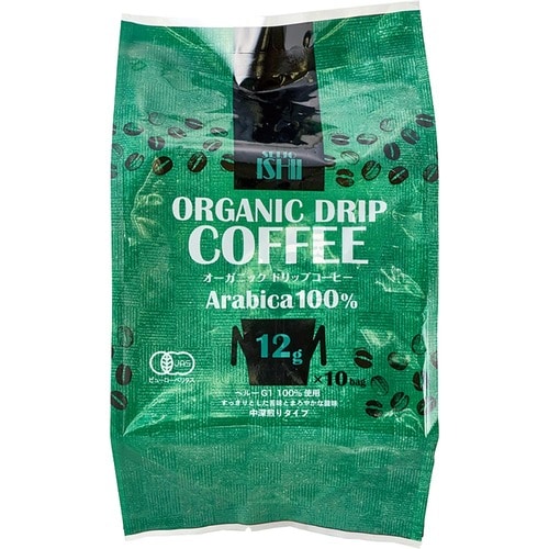 ドリップコーヒーおすすめ 成城石井 オーガニック ドリップコーヒー 12g×10袋 イメージ1