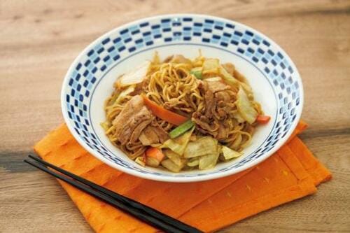 家族みんなが大喜び！ 新食感のもっちり麺焼きそば イメージ