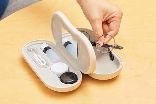 メガネとコンタクトを同時に収納！ スリーコインズおすすめ イメージ