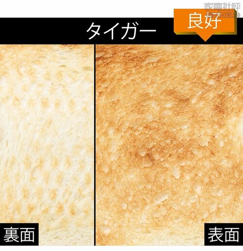 トースト(4枚切り)：良好【2位】 トースターおすすめ イメージ