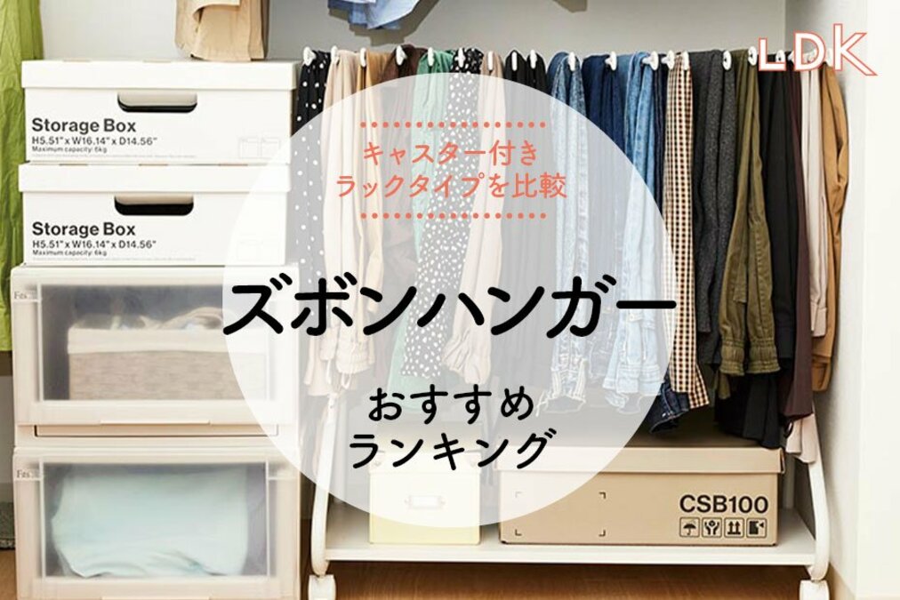 ズボンハンガーのおすすめ4選。LDKがクローゼットで使えるラックタイプ 