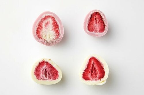 ⑨お値段以上の味ではあるけど無印良品には敵わないいちごチョコ イメージ
