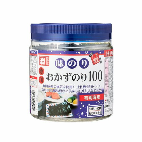 味付け海苔おすすめ かね岩海苔 有明海産味のり徳用１００ イメージ