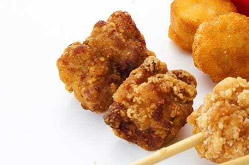 1位は1個から買える丸から肉の味を生かした味付けと衣が◎!