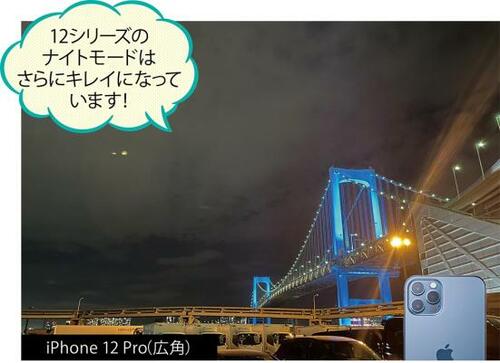 【ナイトモード検証】超広角でも自撮りでも使える! イメージ3