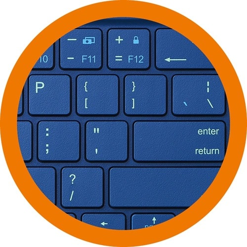 【キー配列】折りたたみ特有の配列の歪さがない 折りたたみキーボードおすすめ イメージ2