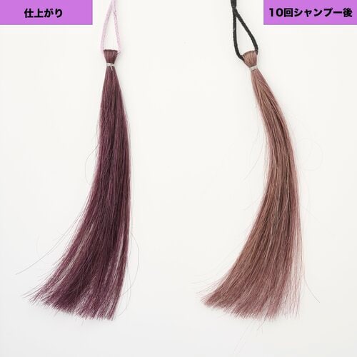 パープルのニュアンスが欲しい人向け　 パープル（紫）のヘアカラーおすすめ イメージ2