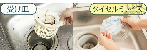 汚れが溜まらないから、ネットを替えるだけでリセット完了 排水口リングおすすめ イメージ