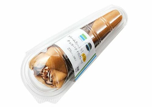 ファミリーマート:クリームたっぷり!:チョコバナナのクレープ:スイーツ:コンビニ