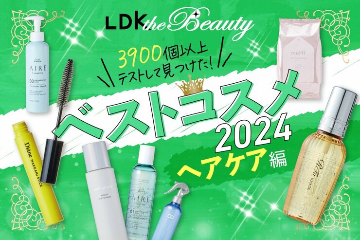 【ボサ髪の人は知らない】感動のヘアケアアイテムをLDKがテストして発見【LDKベスコス2024】