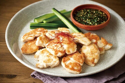 おすすめレシピ:鶏むね肉のグリル にらソース