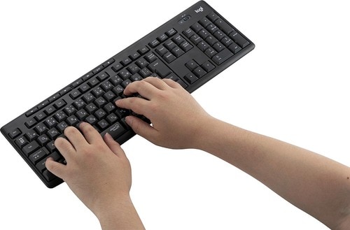 強めにタイピングしても静かなロジクール「K295GP」 イメージ