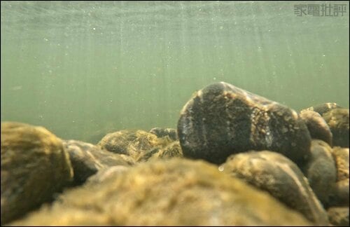 水中画質(4K):水中を漂う細かいゴミまでとらえた アクションカメラおすすめ イメージ