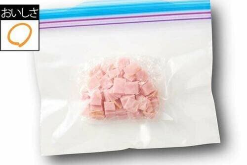 ハム、カット済み 肉の冷凍保存方法おすすめ イメージ