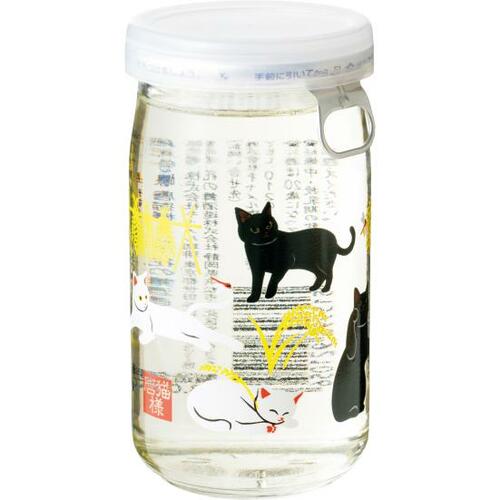 カルディオリジナル:純米吟醸 唐猫様 トンボ 花の舞酒造謹製:日本酒