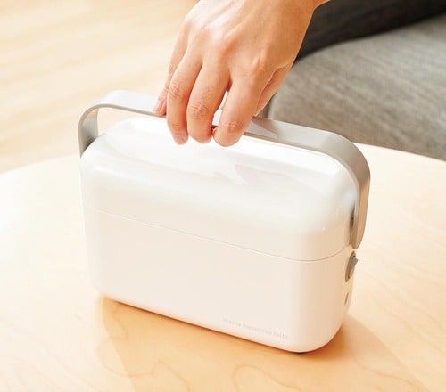 取っ手付きで持ち運びラク 鼻吸い器おすすめ イメージ