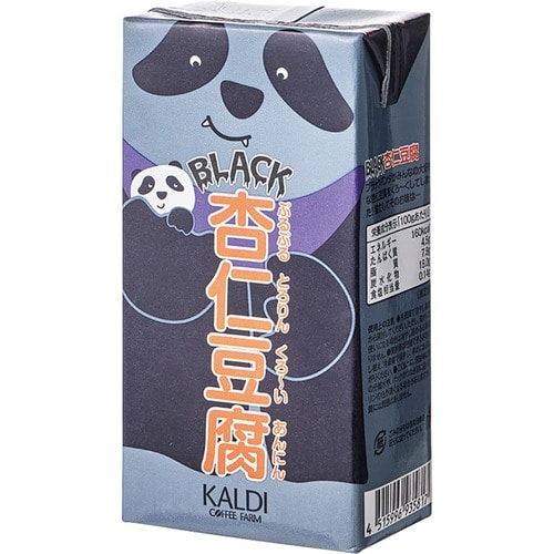 7位: カルディ「パンダブラック杏仁豆腐」 カルディおすすめ イメージ