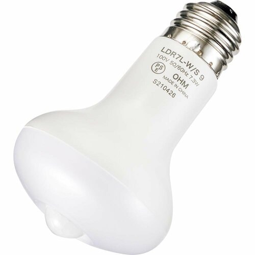 トイレ向きのオーム電機「LDR7L-W/S 906-0789」 イメージ
