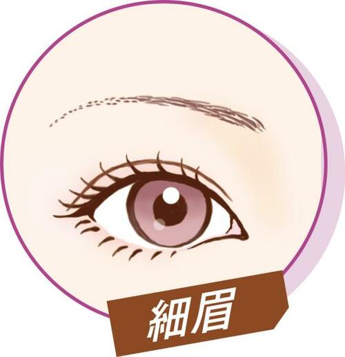 眉ナシさんには2つのタイプがあります アイブロウおすすめ イメージ2