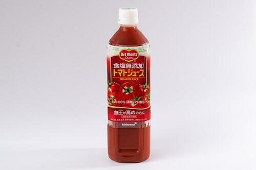 野菜ジュースのペットボトル