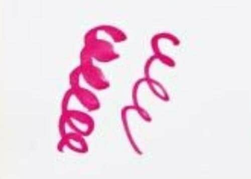 ペン先は柔らかめセリアはにじみやすさが残念 イメージ