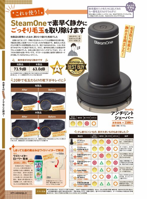 毛玉取り器とは? 毛玉取り器おすすめ イメージ