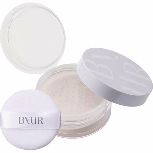 テカリ防止パウダーおすすめ バイユア セラムフィット ルース フェイスパウダー パール/02 イメージ2