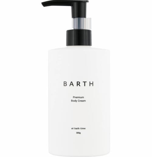 BARTH「プレミアムボディクリーム at bath time」 インバスボディクリームおすすめ イメージ
