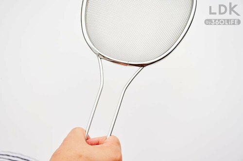 鍋底を傷付けない継ぎ目の位置が高評価に すくいザルおすすめ イメージ